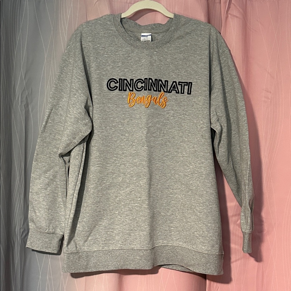 NWOT Cincinnati Bengals Gray Sweatshirt
